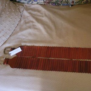 Anthropologie Tabitha Tall Belt Honey (M)